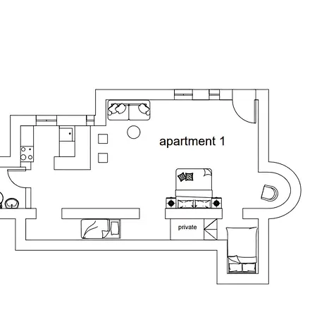 Apartment Acqua Vista With Private Beachfront Hydra (Saronic Islands)